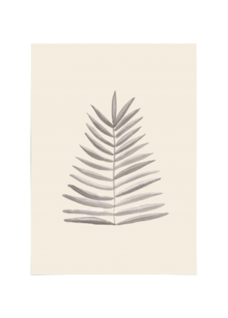 Palm leaf soft Poster Esenly