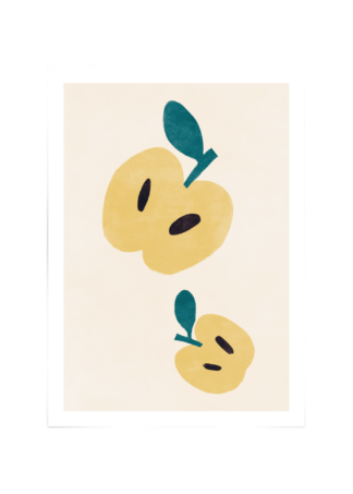 Apple Fruit Poster ESENLY