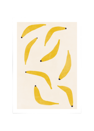 Banana Fruit Poster ESENLY