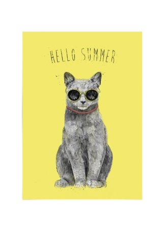 Hello Summer Poster ESENLY