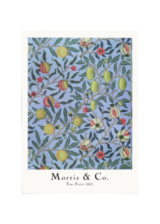 Poster Four Fruits William Morris. Handla posters och ramar online hos ESENLY